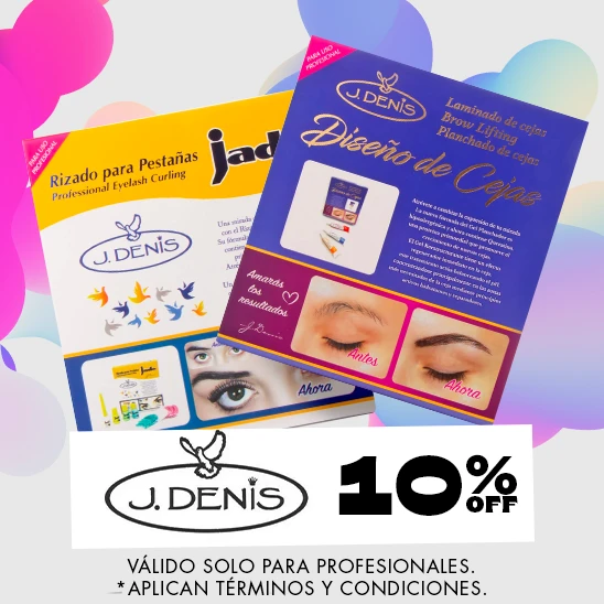 Pestañas perfectas para tus clientes con JDenis