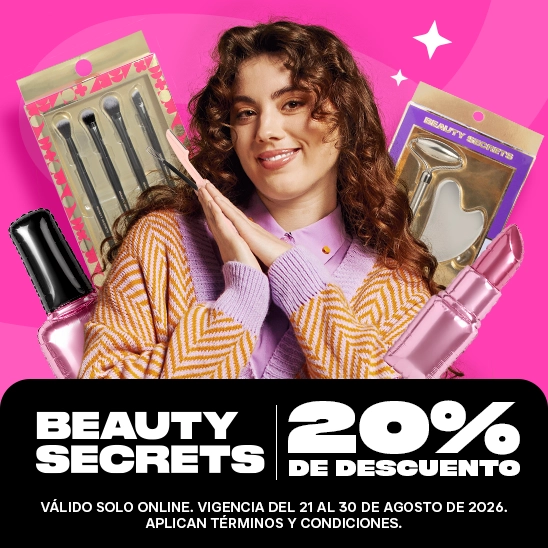 Beauty Secrets 20% de descuento El accesorio ideal con Beauty Secrets con un 20% de descuento