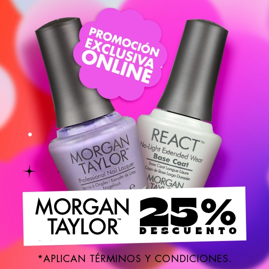 Uñas hermosas y duraderas con Morgan Taylor