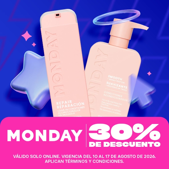 No bad Hair Days con Monday con un 30% de descuento