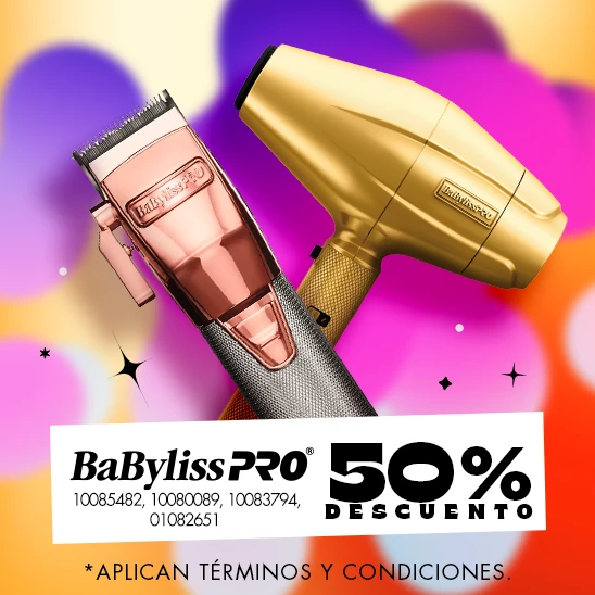 Secadoras y Recortadoras Babyliss para ti con un 50% de descuento