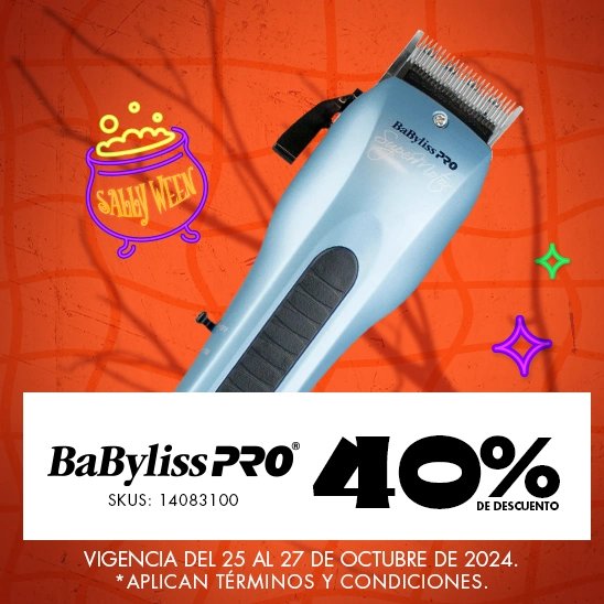 Luce siempre guapo con la recortadora profesiona babyliss con un 40% de descuento