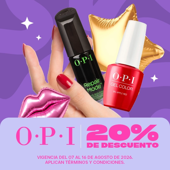 OPI 20% de descuento Uñas que duran para siempre con OPI con un 20% de descuento