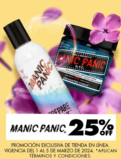 Un color atrevido para tu cabello con Manic Panic