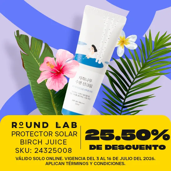 RoundLab Birch Juice Sun Cream 25.5%