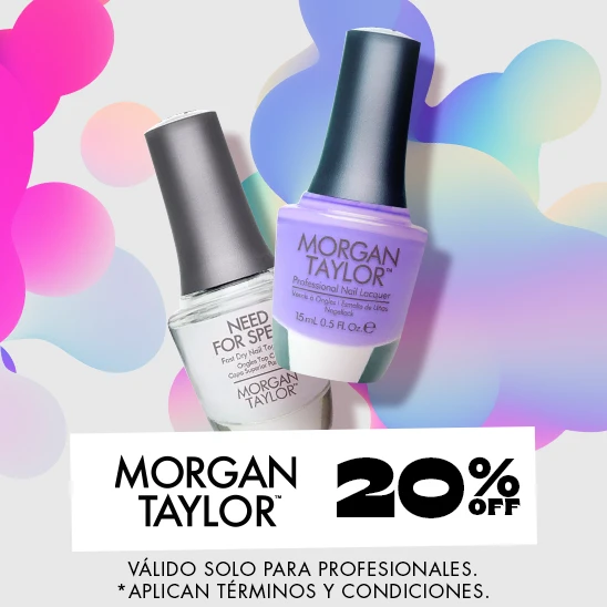 Esmaltes que duran para siempre con Morgan Taylor