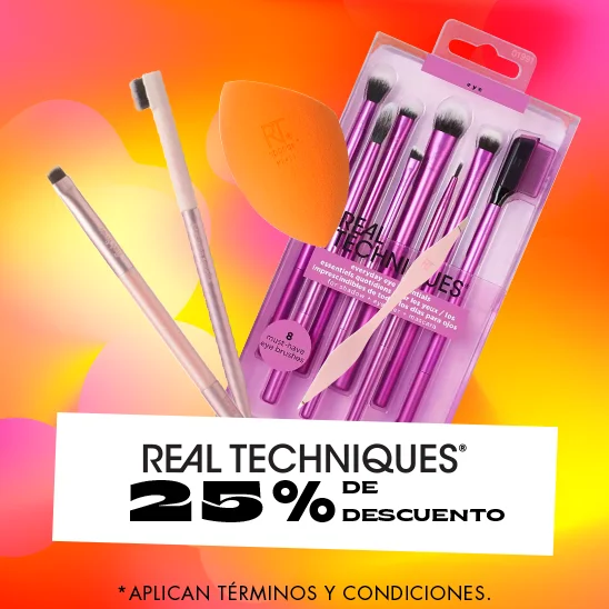 Herramientas Perfectas para tu maquillaje con Real Tecniques