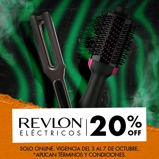 El eléctrico perfecto lo encuentras con Revlon, con un 20% de descuento