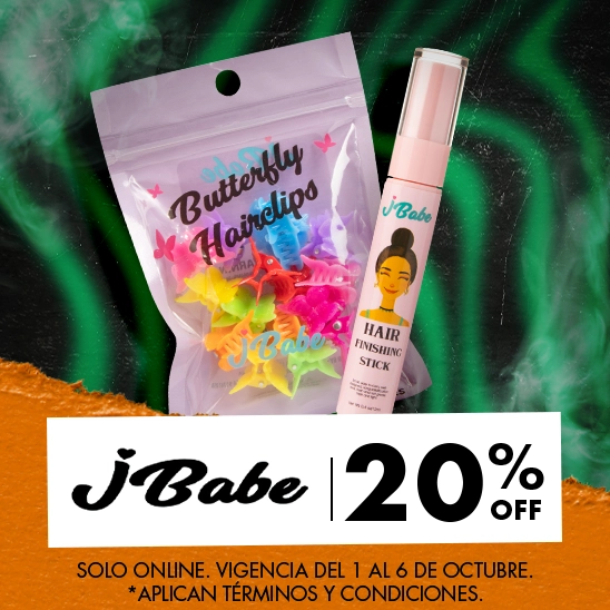 Accesorios para complementar tu look con JBabe con un 20% de descuento