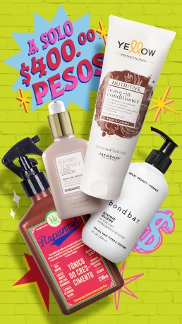 Repara y reconstruye tu cabello con solo $400 pesos