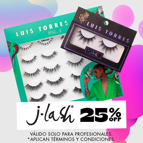 Pestañas perfectas para el maquillaje profesional con Jlash