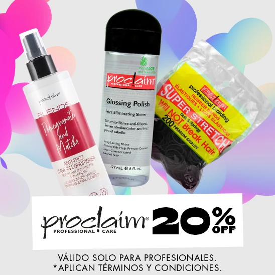 Protección natural para el cabello con Proclaim