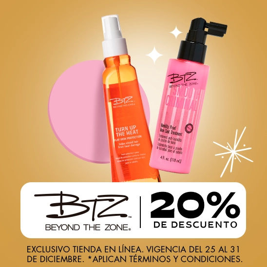 Marca tu estilo con lo mejor para tu cabello con Beyond the Zone con un 20% de descuento