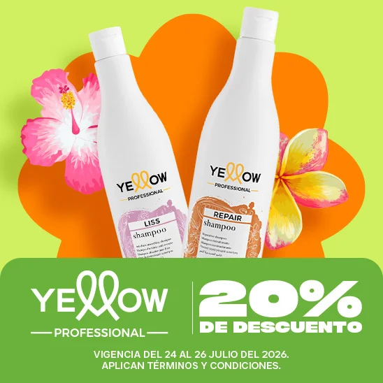 Poder italiano para tu cabello con Yellow con un 20% de descuento