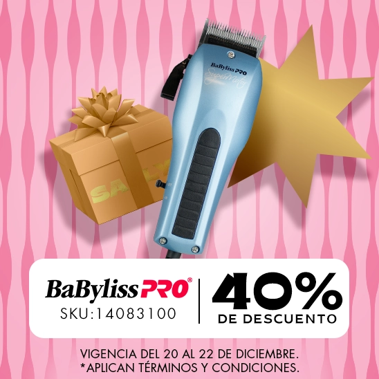 Un look de barber shop con la recortadora profesional de Babyliss con un 40% de descuento