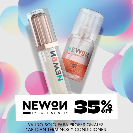 Pestañas larguisimas con Newon