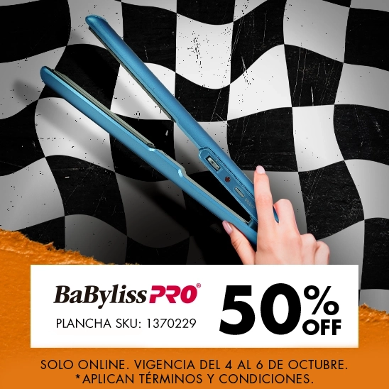 La alisadora perfecta para ti de Babyliss con un 50% de descuento