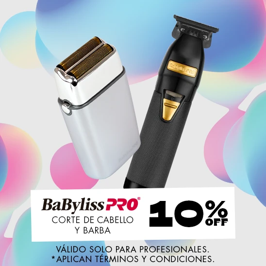 Todo para tu barberia con Babylisss