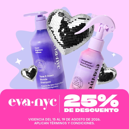Eva NYC 25% de descuento Cabello suave y sedoso con EVA NYC con un 25% de descuento