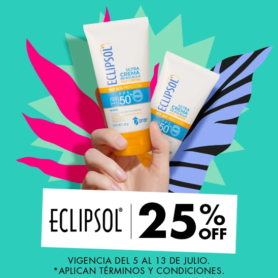 Protege tu piel del sol con Eclipsol, con un 25% de descuento