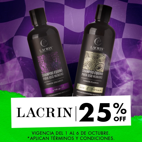 Cabello larguísimo con Lacrin, con un 25% de descuento