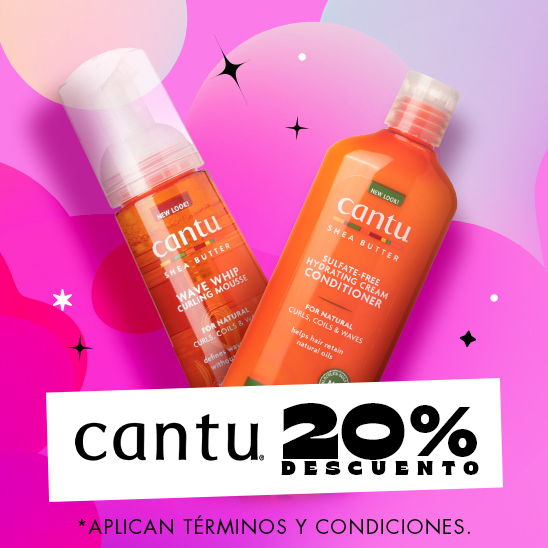 Rizos perfectos con Cantu con un 20% de Descuento