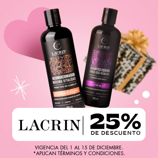 Cabello larguísimo con Lacrin, con un 25% de descuento