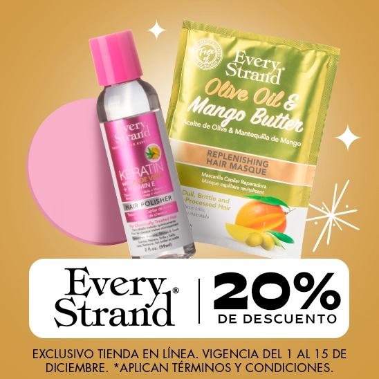 Cuidado profundo para tu cabello con Every Strand con un 20% de descuento