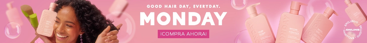 El cuidado del cabello ideal  lo tiene Monday