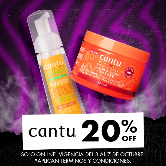 Rizos perfectos con Cantu con un 20% de descuento