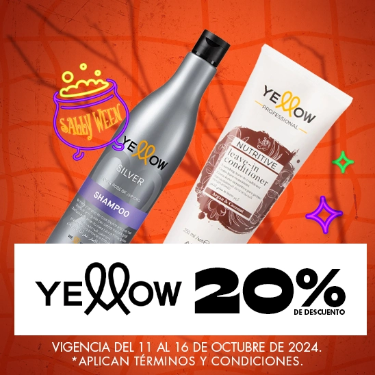 El poder italiano para tu cabello con Yellow con un 20% de descuento