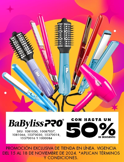 Encuentra tu nuevo eléctrico de Babyliss con hasta un 50% de descuento 