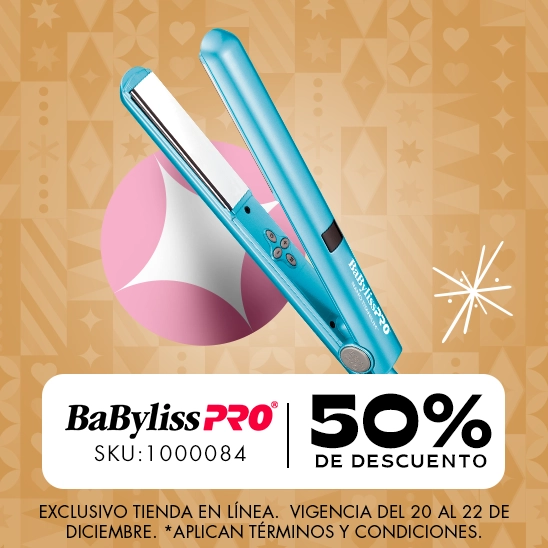 Logra un alaciado perfecto con la plancha Babyliss con un 50% de descuento