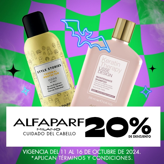 El poder italiano para tu cabello con Alfaparf con un 20% de descuento